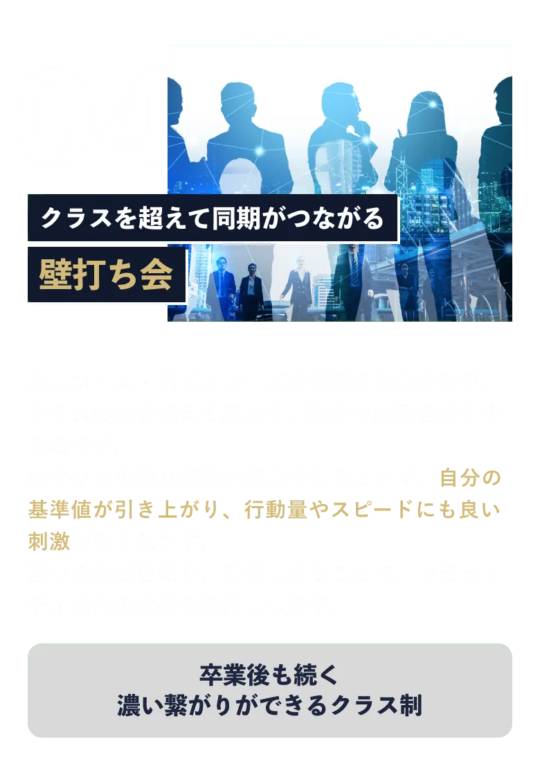 04 クラスを超えて同期がつながる壁打ち会
